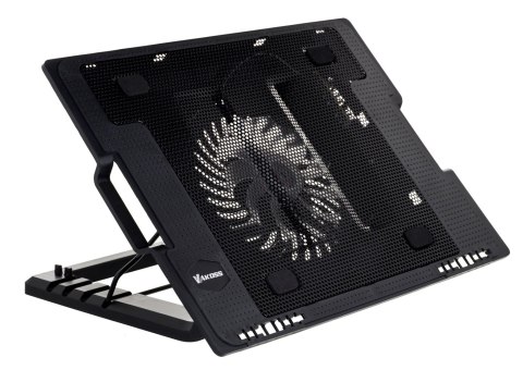 Podstawka chłodząca pod notebook VAKOSS LF-1860AL (17.x cala; 1 wentylator; HUB) Podstawka chłodząca pod notebook VAKOSS LF-1860AL (17.x cala; 1 wentylator; HUB)