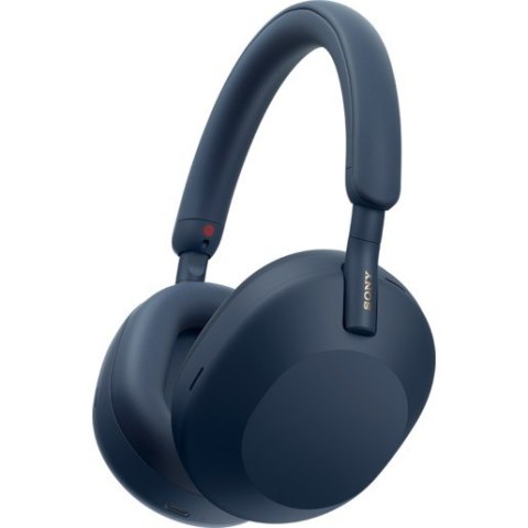 Słuchawki Sony WH-1000XM5 nauszne bluetooth niebieskie Słuchawki Sony WH-1000XM5 nauszne bluetooth niebieskie