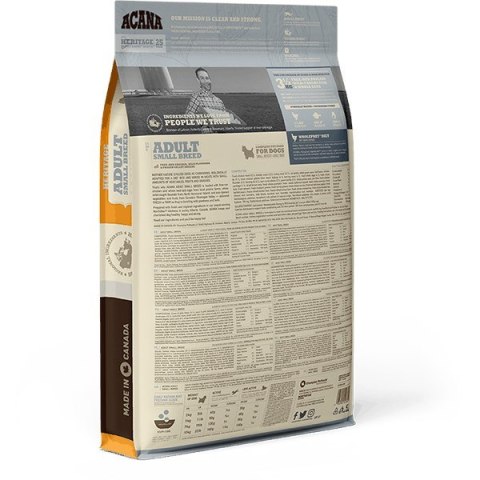 ACANA Heritage Adult Small Breed - sucha karma dla psa - 2kg (WYPRZEDAŻ) ACANA Heritage Adult Small Breed - sucha karma dla psa - 2kg (WYPRZEDAŻ)