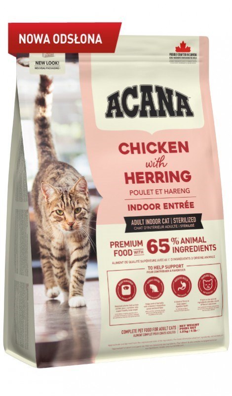 ACANA Indoor entrée cat 1.8kg ACANA Indoor entrée cat 1.8kg