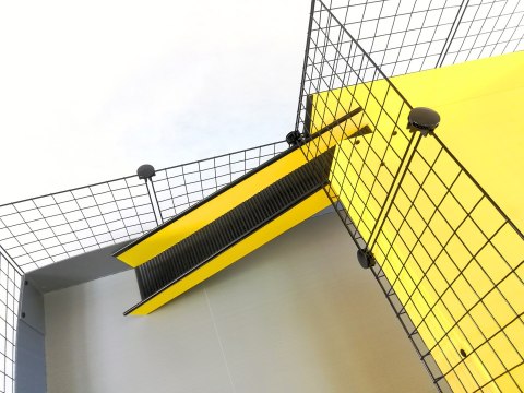 C&C Piętrowa klatka modułowa dla świnki morskiej, królika, jeża 145x75 cm - czarna C&C Piętrowa klatka modułowa dla świnki morskiej, królika, jeża 145x75 cm - czarna