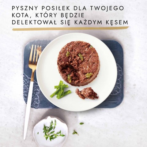 Gourmet Gold Savoury Cake jagnięcina i zielona fasola - mokra karma dla kota - 85 g Gourmet Gold Savoury Cake jagnięcina i zielona fasola - mokra karma dla kota - 85 g