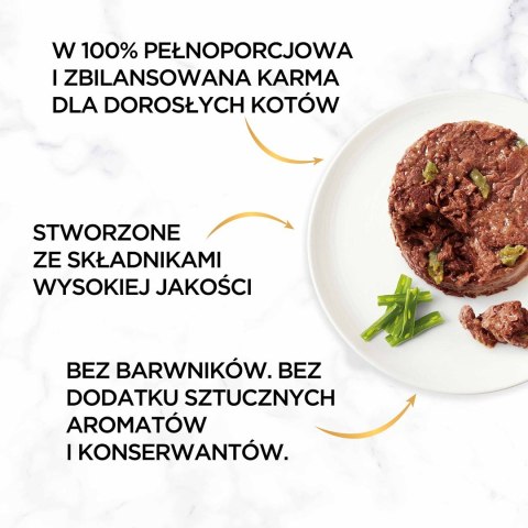 Gourmet Gold Savoury Cake jagnięcina i zielona fasola - mokra karma dla kota - 85 g Gourmet Gold Savoury Cake jagnięcina i zielona fasola - mokra karma dla kota - 85 g