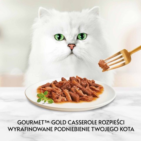 Gourmet Gold mokra karma dla kota z kaczką i indykiem 85g Gourmet Gold mokra karma dla kota z kaczką i indykiem 85g