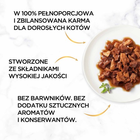 Gourmet Gold mokra karma dla kota z kaczką i indykiem 85g Gourmet Gold mokra karma dla kota z kaczką i indykiem 85g
