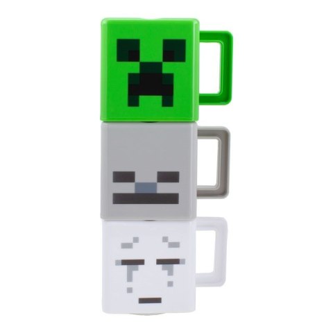 PP MINECRAFT STACKING MUGS PP MINECRAFT STACKING MUGS