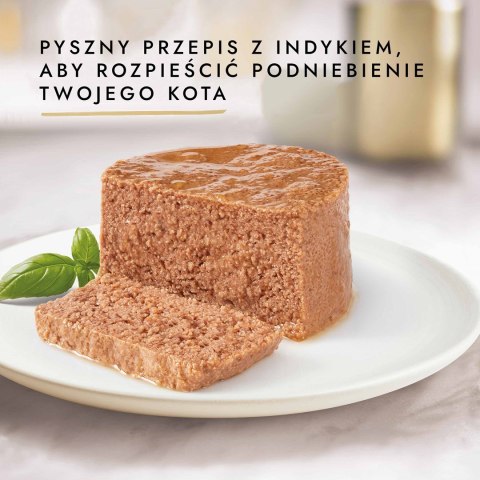 PURINA Gourmet Gold Mus z indykiem - mokra karma dla kota - 85 g PURINA Gourmet Gold Mus z indykiem - mokra karma dla kota - 85 g