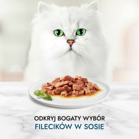 Purina GOURMET Perle Fileciki w sosie z kurczakiem - mokra karma dla kota - saszetka 85 g Purina GOURMET Perle Fileciki w sosie z kurczakiem - mokra karma dla kota - saszetka 85 g