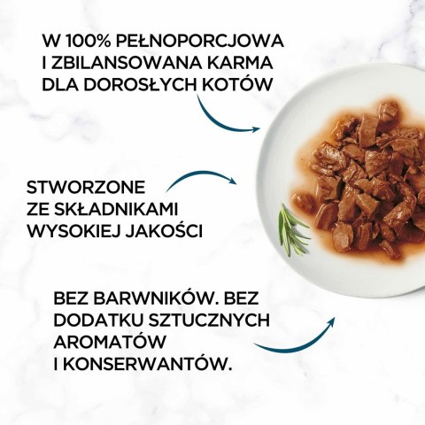Purina Gourmet Perle fileciki w sosie Mix Smaków - mokra karma dla kota - 60x85 g Purina Gourmet Perle fileciki w sosie Mix Smaków - mokra karma dla kota - 60x85 g