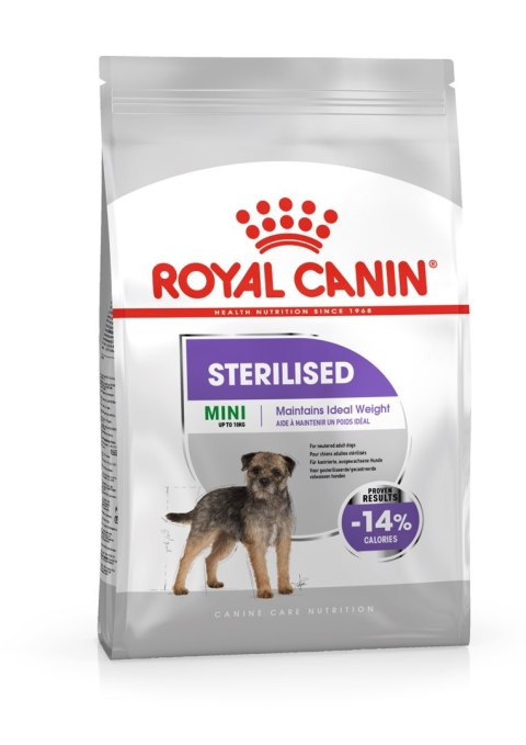 ROYAL CANIN CCN MINI STERILISED - sucha karma dla psa dorosłego - 3kg ROYAL CANIN CCN MINI STERILISED - sucha karma dla psa dorosłego - 3kg