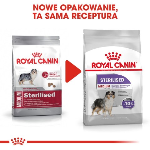 ROYAL CANIN CCN Medium Sterilised - sucha karma dla psa dorosłego - 3kg ROYAL CANIN CCN Medium Sterilised - sucha karma dla psa dorosłego - 3kg