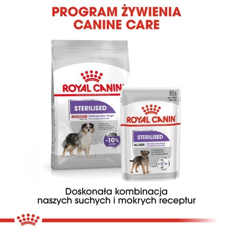 ROYAL CANIN CCN Medium Sterilised - sucha karma dla psa dorosłego - 3kg ROYAL CANIN CCN Medium Sterilised - sucha karma dla psa dorosłego - 3kg