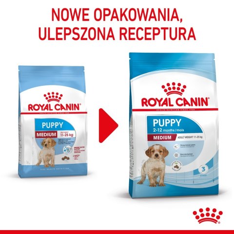 ROYAL CANIN SHN Medium Puppy - sucha karma dla szczeniąt - 4kg ROYAL CANIN SHN Medium Puppy - sucha karma dla szczeniąt - 4kg