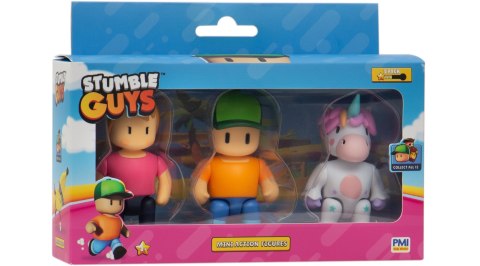STUMBLE GUYS - MINI FIGURKI- ZESTAW 3 FIGUREK VER.A STUMBLE GUYS - MINI FIGURKI- ZESTAW 3 FIGUREK VER.A