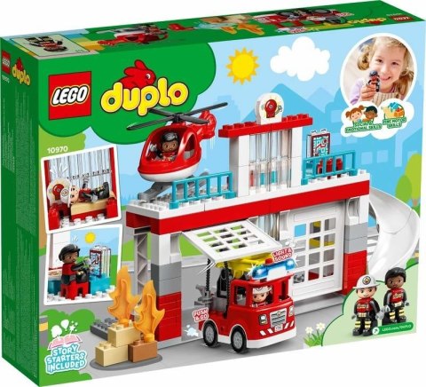 LEGO DUPLO 10970 Remiza strażacka i helikopter LEGO DUPLO 10970 Remiza strażacka i helikopter