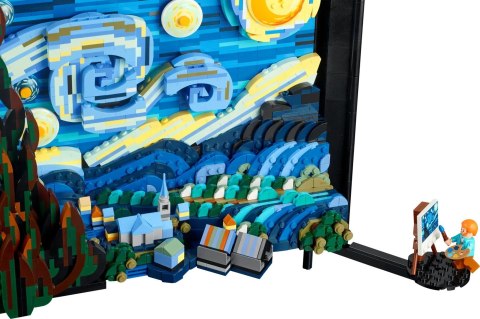 LEGO Ideas 21333 „Gwiaździsta noc" Vincenta van Gogha LEGO Ideas 21333 „Gwiaździsta noc" Vincenta van Gogha