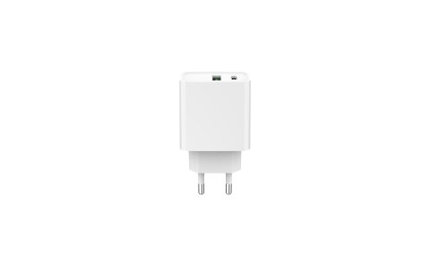 GEMBIRD 2-PORTOWA SZYBKA ŁADOWARKA SIECIOWA POWER DELIVERY USB TYP-C, 20W, BIAŁA GEMBIRD 2-PORTOWA SZYBKA ŁADOWARKA SIECIOWA POWER DELIVERY USB TYP-C, 20W, BIAŁA