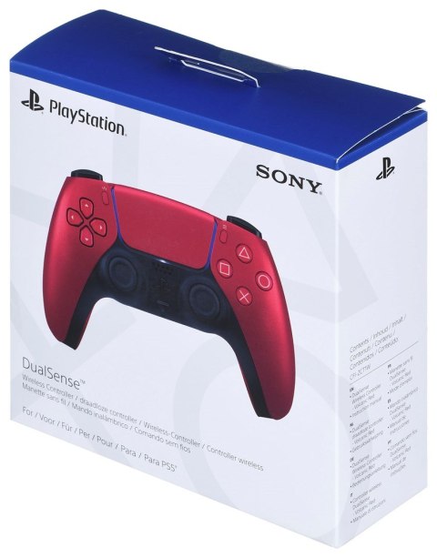 Kontroler bezprzewodowy SONY DualSense Volcanic Red Kontroler bezprzewodowy SONY DualSense Volcanic Red