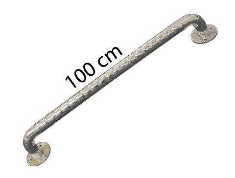 Poręcz łazienkowa stali nierdzewnej karbowana 100CM Poręcz łazienkowa stali nierdzewnej karbowana 100CM