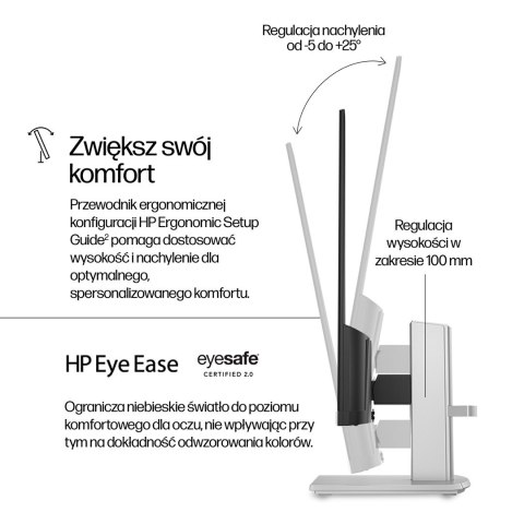 MONITOR HP LED IPS 23,8" 524sh (94C19E9) 100Hz MONITOR HP LED IPS 23,8" 524sh (94C19E9) 100Hz