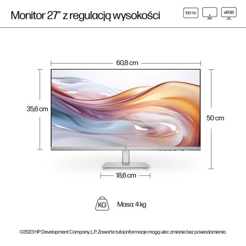 MONITOR HP LED IPS 27" 527sh (94C50E9) 100Hz MONITOR HP LED IPS 27" 527sh (94C50E9) 100Hz