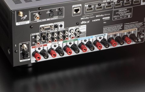 Amplituner Denon AVR-X2800H DAB 7.2 Czarny Amplituner Denon AVR-X2800H DAB 7.2 Czarny