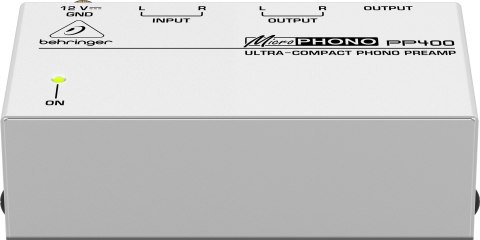 Behringer PP400 - Przedwzmacniacz gramofonowy Behringer PP400 - Przedwzmacniacz gramofonowy