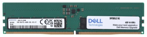 Dell 16GB DDR5 UDIMM 4800MHz 1Rx8 ECC Memory Upgrade for PowerEdge T360/R360 Dell 16GB DDR5 UDIMM 4800MHz 1Rx8 ECC Memory Upgrade for PowerEdge T360/R360