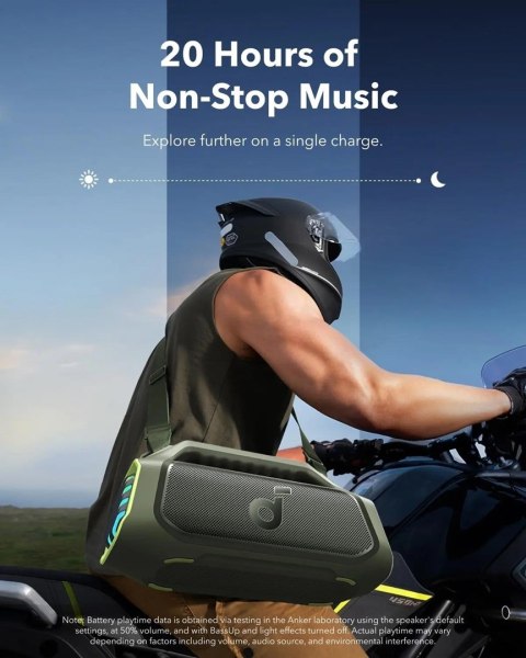 Głośnik bezprzewodowy Soundcore Boom 2 Plus 140W Zielony Głośnik bezprzewodowy Soundcore Boom 2 Plus 140W Zielony