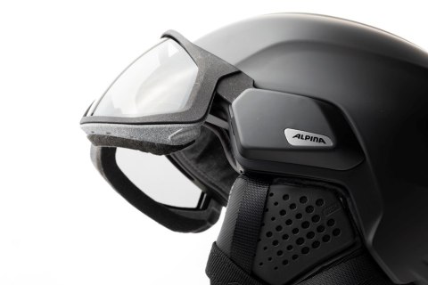 Kask narciarski ALPINA ALTO V BLACK MATT 59-63 Kask narciarski ALPINA ALTO V BLACK MATT 59-63