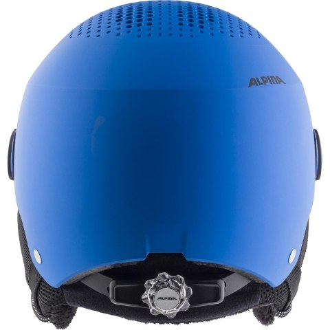 Kask narciarski ALPINA ZUPO VISOR Q-LITE BLUE 51-55 Kask narciarski ALPINA ZUPO VISOR Q-LITE BLUE 51-55