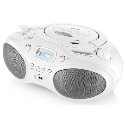 Radioodtwarzacz JVC RD-E661W-DAB Boombox white (WYPRZEDAŻ) Radioodtwarzacz JVC RD-E661W-DAB Boombox white (WYPRZEDAŻ)