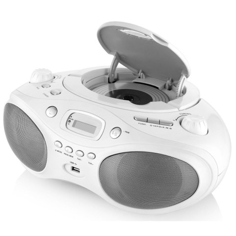 Radioodtwarzacz JVC RD-E661W-DAB Boombox white (WYPRZEDAŻ) Radioodtwarzacz JVC RD-E661W-DAB Boombox white (WYPRZEDAŻ)