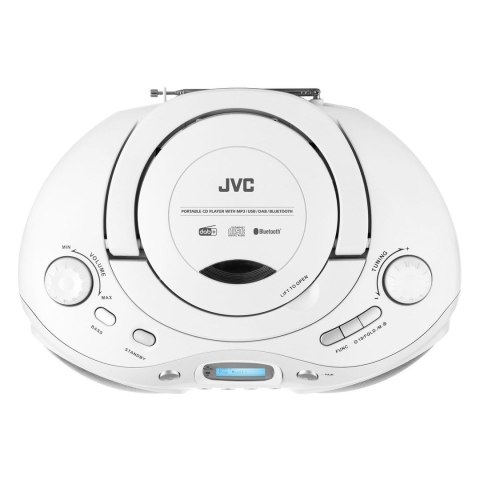 Radioodtwarzacz JVC RD-E661W-DAB Boombox white (WYPRZEDAŻ) Radioodtwarzacz JVC RD-E661W-DAB Boombox white (WYPRZEDAŻ)