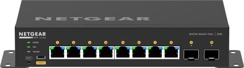 Switch Netgear M4250-8G2XF (XSM4216F) 10p PoE 220W (PoE+: 8p) Managed Gigabit Switch Netgear M4250-8G2XF (XSM4216F) 10p PoE 220W (PoE+: 8p) Managed Gigabit