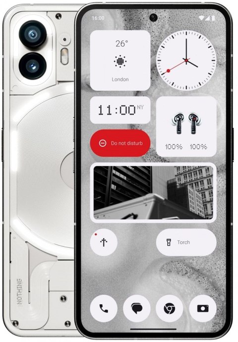 Smartfon Nothing Phone 2 12/256GB 5G Biały (WYPRZEDAŻ) Smartfon Nothing Phone 2 12/256GB 5G Biały (WYPRZEDAŻ)