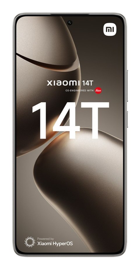 Smartfon Xiaomi 14T 5G Dual Sim 12/256GB Titan Grey Smartfon Xiaomi 14T 5G Dual Sim 12/256GB Titan Grey