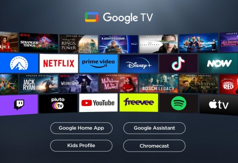 Telewizor TCL 55C655 55" QLED 4K Google TV Dolby Vision Dolby Atmos HDMI 2.1 Czarny Telewizor TCL 55C655 55" QLED 4K Google TV Dolby Vision Dolby Atmos HDMI 2.1 Czarny