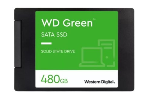 Dysk SSD WD Green WDS480G3G0A (480GB ; 2.5" ; SATA III) Dysk SSD WD Green WDS480G3G0A (480GB ; 2.5" ; SATA III)
