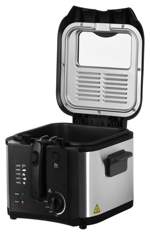 Frytownica Clatronic FR 3649 (2,5 l; 1600W; kolor czarny) Frytownica Clatronic FR 3649 (2,5 l; 1600W; kolor czarny)