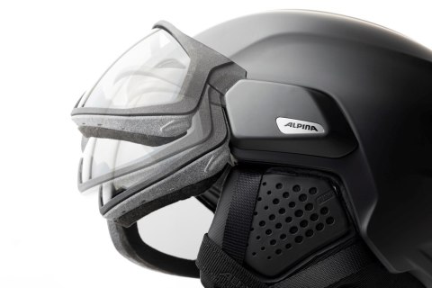 Kask narciarski ALPINA ALTO V BLACK MATT 59-63 Kask narciarski ALPINA ALTO V BLACK MATT 59-63