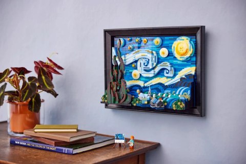 LEGO Ideas 21333 „Gwiaździsta noc" Vincenta van Gogha LEGO Ideas 21333 „Gwiaździsta noc" Vincenta van Gogha