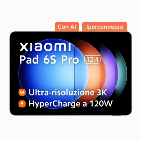Tablet Xiaomi PAD 6S PRO 8/256GB WIFI 12.4" Gray (WYPRZEDAŻ) Tablet Xiaomi PAD 6S PRO 8/256GB WIFI 12.4" Gray (WYPRZEDAŻ)