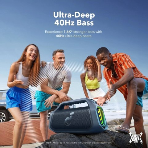 Głośnik bezprzewodowy Soundcore Boom 2 Plus 140W Niebieski Głośnik bezprzewodowy Soundcore Boom 2 Plus 140W Niebieski