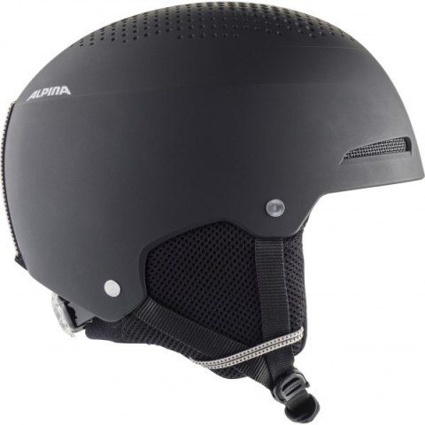 Kask narciarski ALPINA ZUPO BLACK MATT 51-55 Kask narciarski ALPINA ZUPO BLACK MATT 51-55