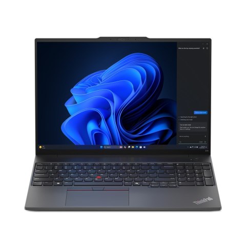 Lenovo ThinkPad E16 G2 Ryzen 5 7535HS 16.0" WUXGA IPS 300nits AG 16GB DDR5 4800 SSD512 Radeon 660M W11Pro Black 3Y OnSite Lenovo ThinkPad E16 G2 Ryzen 5 7535HS 16.0" WUXGA IPS 300nits AG 16GB DDR5 4800 SSD512 Radeon 660M W11Pro Black 3Y OnSite