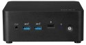 MSI Cubi NUC 1M-001EU i7-150U 16GB SSD1TB Intel UHD Graphics AX211 WiFi 6E Windows 11 Pro Black