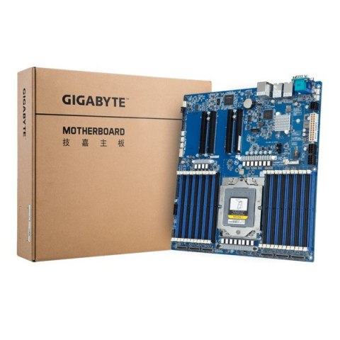 Płyta główna Gigabyte MZ33-AR0 1x SP5 AMD Epyc 9004 SoC (24x DIMM, 6x MCIO 8i, 1xM.2, 2x10Gbe, IPMI, E-ATX) Płyta główna Gigabyte MZ33-AR0 1x SP5 AMD Epyc 9004 SoC (24x DIMM, 6x MCIO 8i, 1xM.2, 2x10Gbe, IPMI, E-ATX)