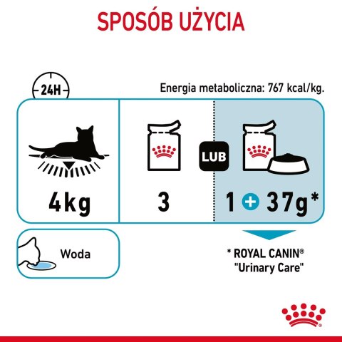 ROYAL CANIN FCN Urinary Care w sosie - mokra karma dla kota dorosłego - 12x85g ROYAL CANIN FCN Urinary Care w sosie - mokra karma dla kota dorosłego - 12x85g