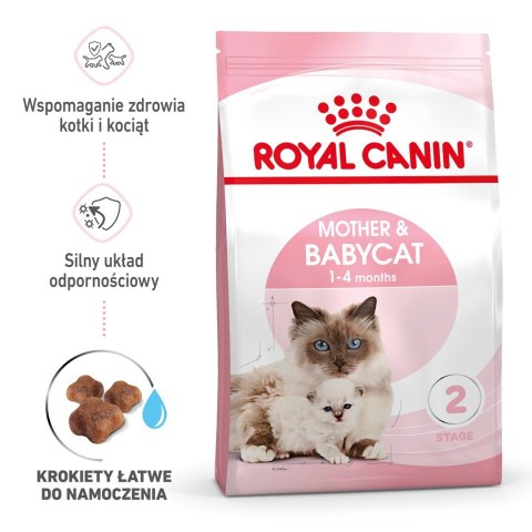 ROYAL CANIN FHN Mother&Babycat - sucha karma dla kociąt - 4kg ROYAL CANIN FHN Mother&Babycat - sucha karma dla kociąt - 4kg